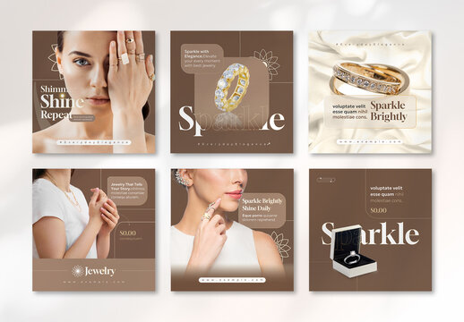 Luxury Jewelry Brand Social Media Post