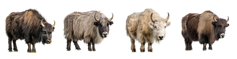 Majestic Bovine Herd Grazing in Wilderness Landscape