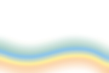 Obraz premium Abstract semitransparent multicolored gradient on a transparent background. 
