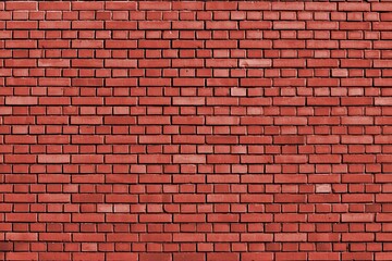 Fiesta red brick wall background