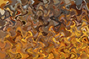 Colour stains, wave pattern, digital art, Canada, North America