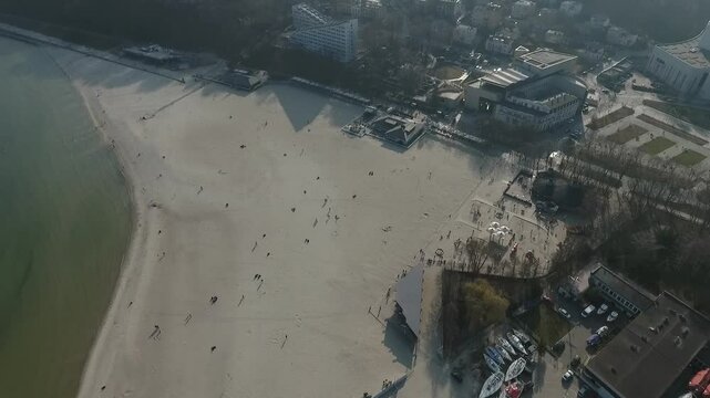 Gdynia Skwer Kościuszki z drona