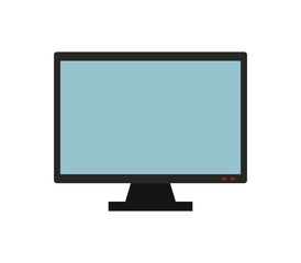 Television icon illustrated in vector on white background