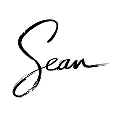 Sean name calligraphy