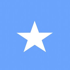 Official national flag of Somalia