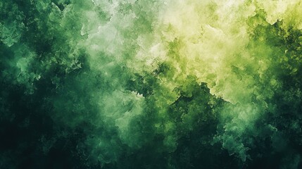 Obraz premium Green watercolor texture, background, design