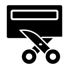 Paper Cutout Vector  Icon Design