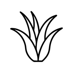 aloe vera plant icon design