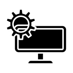 Virtual Machine glyph icon