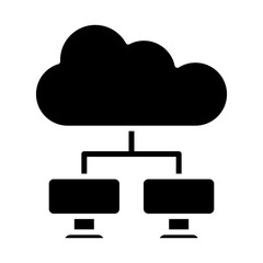 Cloud Debugging glyph icon
