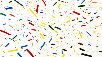 Colorful confetti celebration