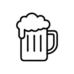 beer mug icon design