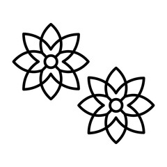 rangoli line icon