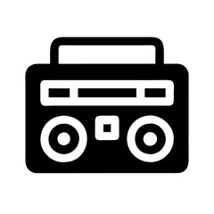 boombox icon design