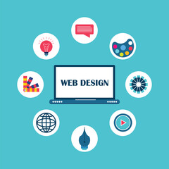  Web design concept