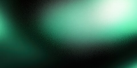 Obraz premium Abstract Background with Shades of Black, Dark Green, Teal, and Emerald Blending Gradually in a Soft and Mysterious Composition