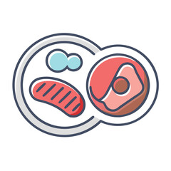 Sushi Rolls & Asian Icon