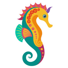 vector illustration of an octopus