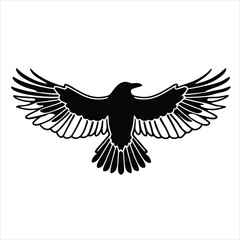 Naklejka premium bird vector design with white background