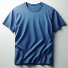 solid-colored short-sleeved T-shirt
