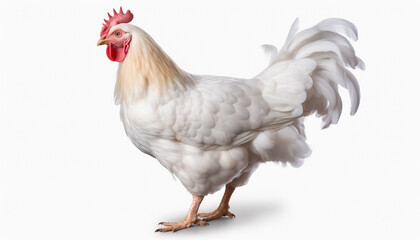 Fototapeta premium rooster isolated on white