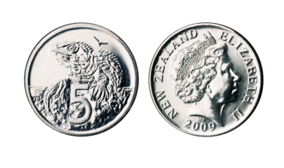 New Zealand  5 Cent