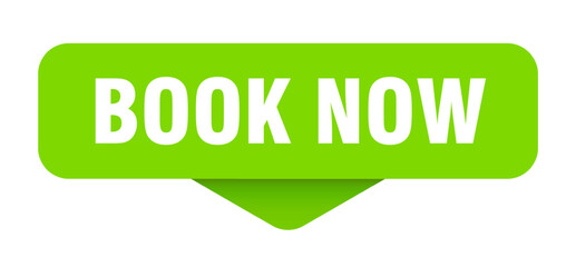 book now sticker. book now sign on transparent background