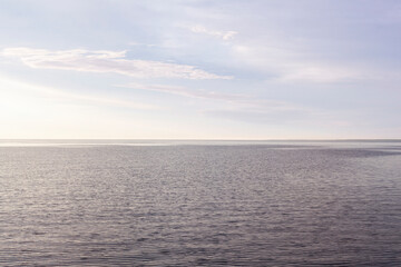 calm ocean horizon