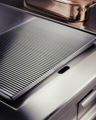 professional kitchen stainless steel grill plate