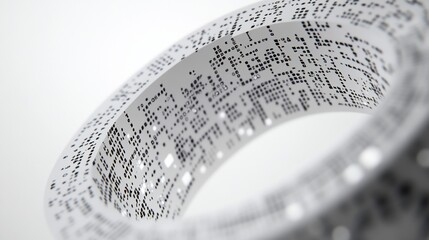 Abstract Data Ring: A Visual Representation of Digital Information