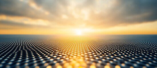 Sunset over a Nanostructure Landscape: A Vision of Technological Advancement and Innovation
