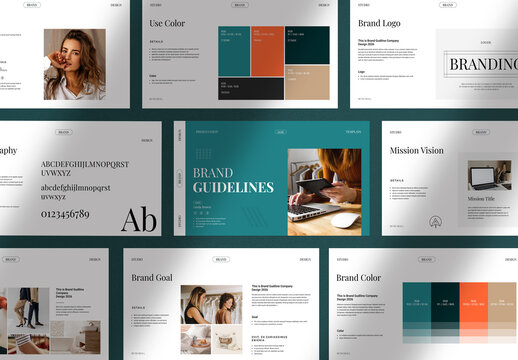 Brand Guideline Presentation Template
