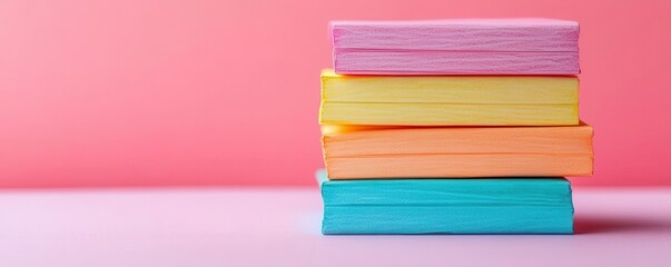 Task prioritization flat design front view sticky notes theme cartoon drawing colored pastel