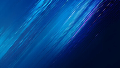Obraz premium Dynamic abstract background with diagonal streaks of vibrant blue and hints of purple, ideal for modern designs and tech presentations.