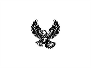 Obraz premium eagle logo vector design