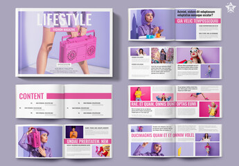 Lifestyle Fashion Template Landscape