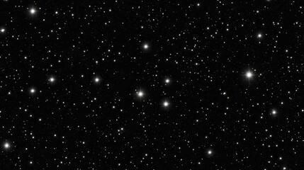 Obraz premium Faint starry black sky texture with subtle light points and cosmic ambiance