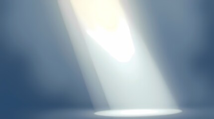 spotlight on stage