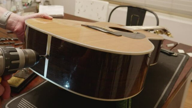 Installing Pickup on a Acoustic Guitar