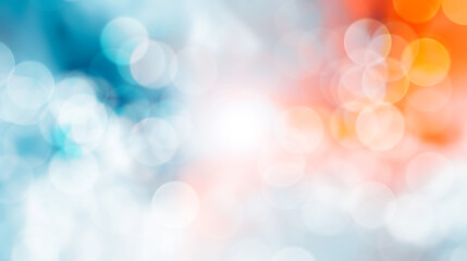 Light abstract colorful bokeh background blur