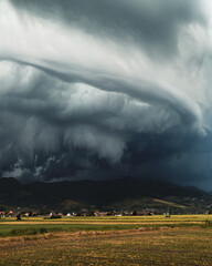 Dramatic clouds