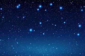 Obraz premium A Night Sky Filled With Bright Stars And Twinkling Lights