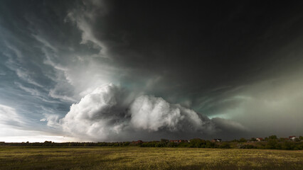 Impressive supercell