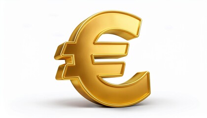 Fototapeta premium gold euro symbol