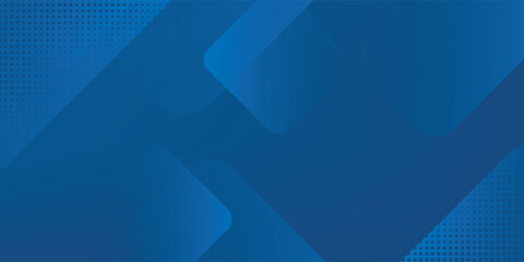 Abstract blue background with glowing geometric lines. Modern blue gradient square shape design. Futuristic technology concept. Suit for brochure, corporate, website, poster, banner, cover, flyer
