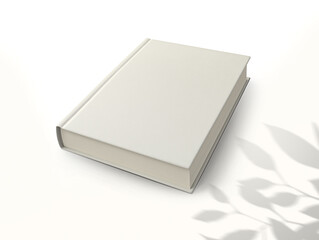 A premium blank book mockup for showcasing your design.