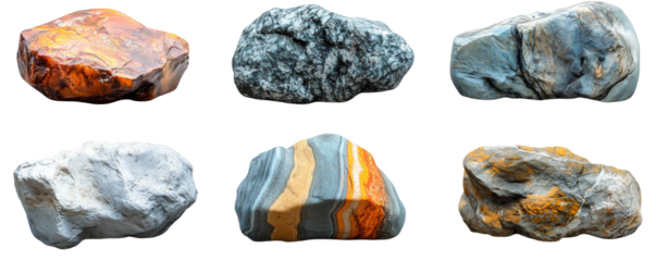 Geological specimens, colorful rock samples, raw gemstones, mineral collection showcasing diverse textures, igneous, sedimentary, metamorphic rocks, geological diversity, crystalline structures, 