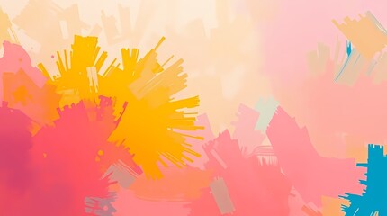 Obraz premium abstract watercolor background with strokes