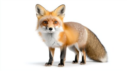 Playful red fox in a natural habitat wildlife photography forest environment vibrant colors close-up perspective nature's beauty unveiled