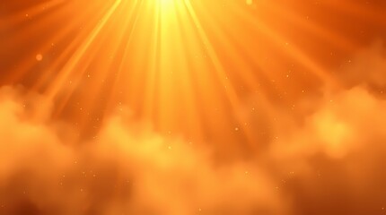 Fototapeta premium explosion of light and fire